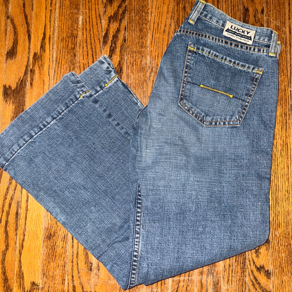 Vintage Y2K Lucky Brand Jennie crop jeans - Made in USA - W25 L26